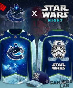 Vancouver Canucks x Star Wars Night Special Edition Hockey Jersey