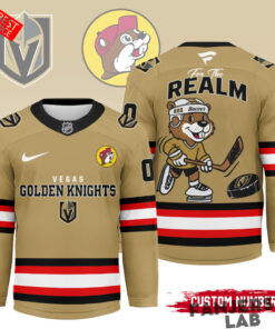 Vegas Golden Knights x Buc-ee’s Premium Personalized Hockey Jersey