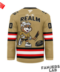 Vegas Golden Knights x Buc ee s Premium Personalized Hockey Jersey 3.jpg