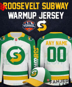 Vernal Oilers 2026 Roosevelt Subway Custom Hockey Jersey