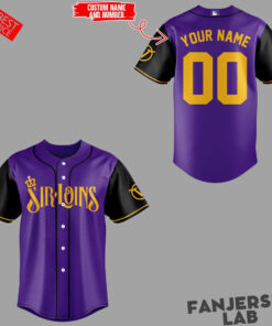 Visalia Rawhide Central Valley Sir Loins Custom Baseball Jersey