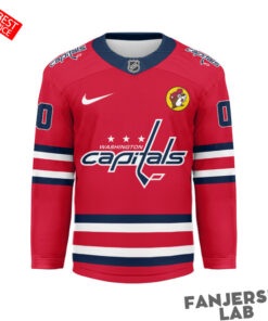Washington Capitals x Buc-ee’s Premium Personalized Hockey Jersey