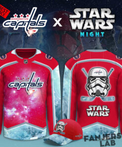 Washington Capitals x Star Wars Night Special Edition Hockey Jersey