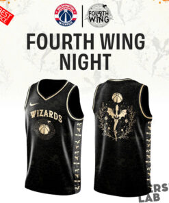 Washington Wizards Fourth Wing Night Custom Basketball Jersey