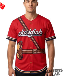 Welland Jackfish Canada Day Custom Baseball Jersey