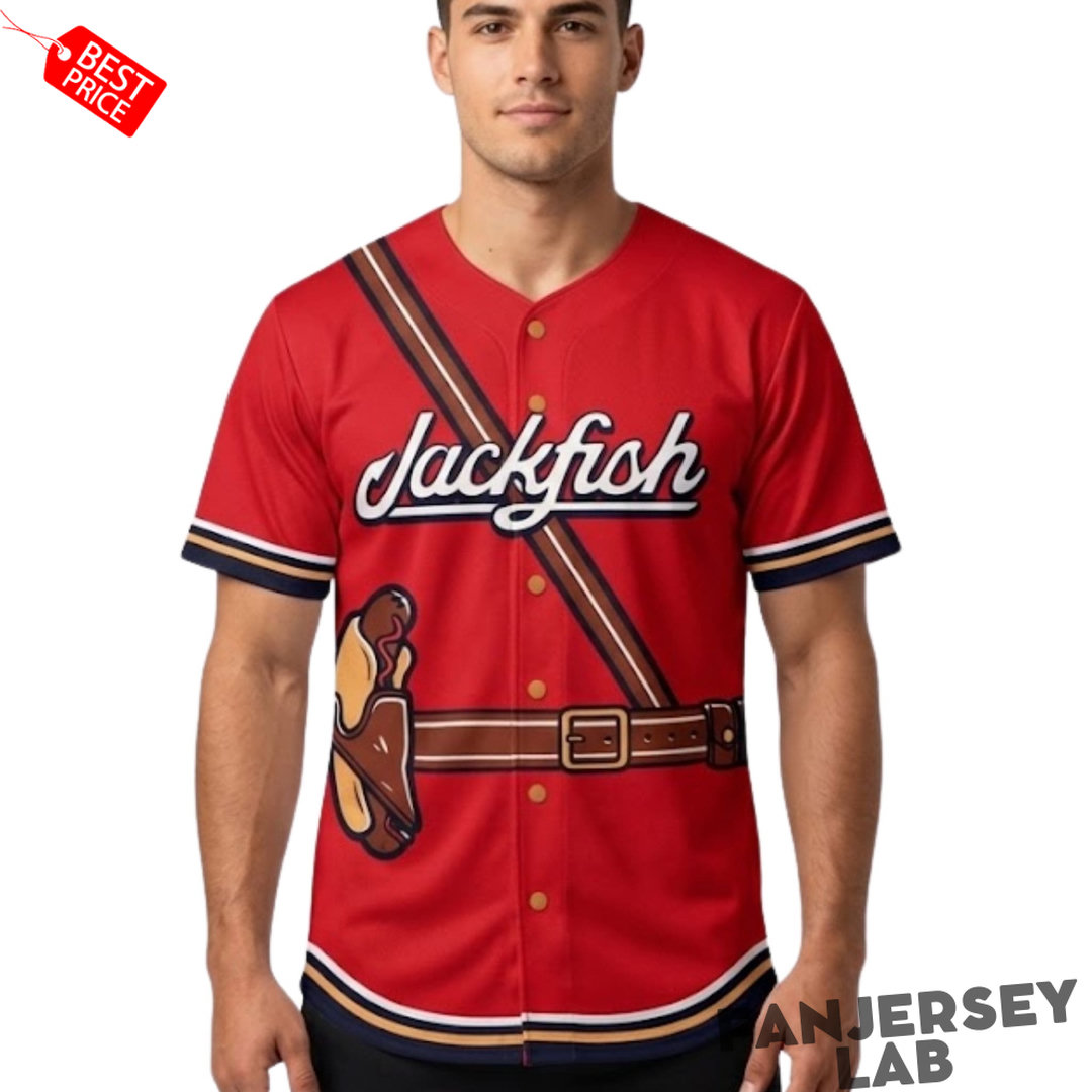 Welland Jackfish Canada Day Custom Baseball Jersey Welland Jackfish Canada Day Custom Baseball Jersey