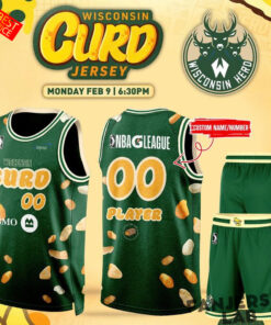 Wisconsin Herd 2026 Wisconsin Curd Night Custom Basketball Jersey Shorts Wisconsin Herd 2026 Wisconsin Curd Night Custom Basketball Jersey Shorts