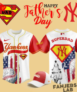 Yankees Happy Father’s Day Superdad Special Baseball Jersey