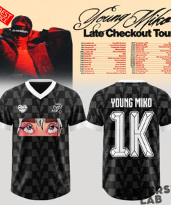 Young Miko Late Checkout Tour 2026 Special Football Jersey