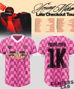 Young Miko Late Checkout Tour 2026 Special Football Jersey