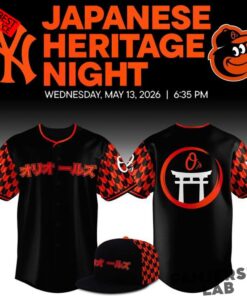 Baltimore Orioles Japanese Heritage Night 2026 Baseball Jersey