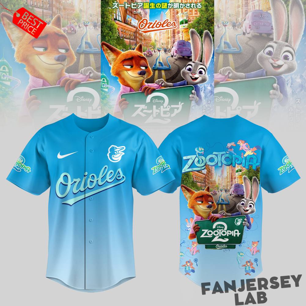 Baseball All Teams x Zootopia 2 Special Edition Jersey Baseball All Teams x Zootopia 2 Special Edition Jersey