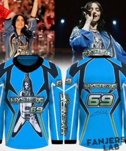 Billie Eilish Hit Me Hard and Soft Tour 2026 Hockey Jersey