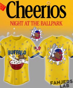 Buffalo Bisons “My City Smells Like Cheerios Night” Baseball Jersey