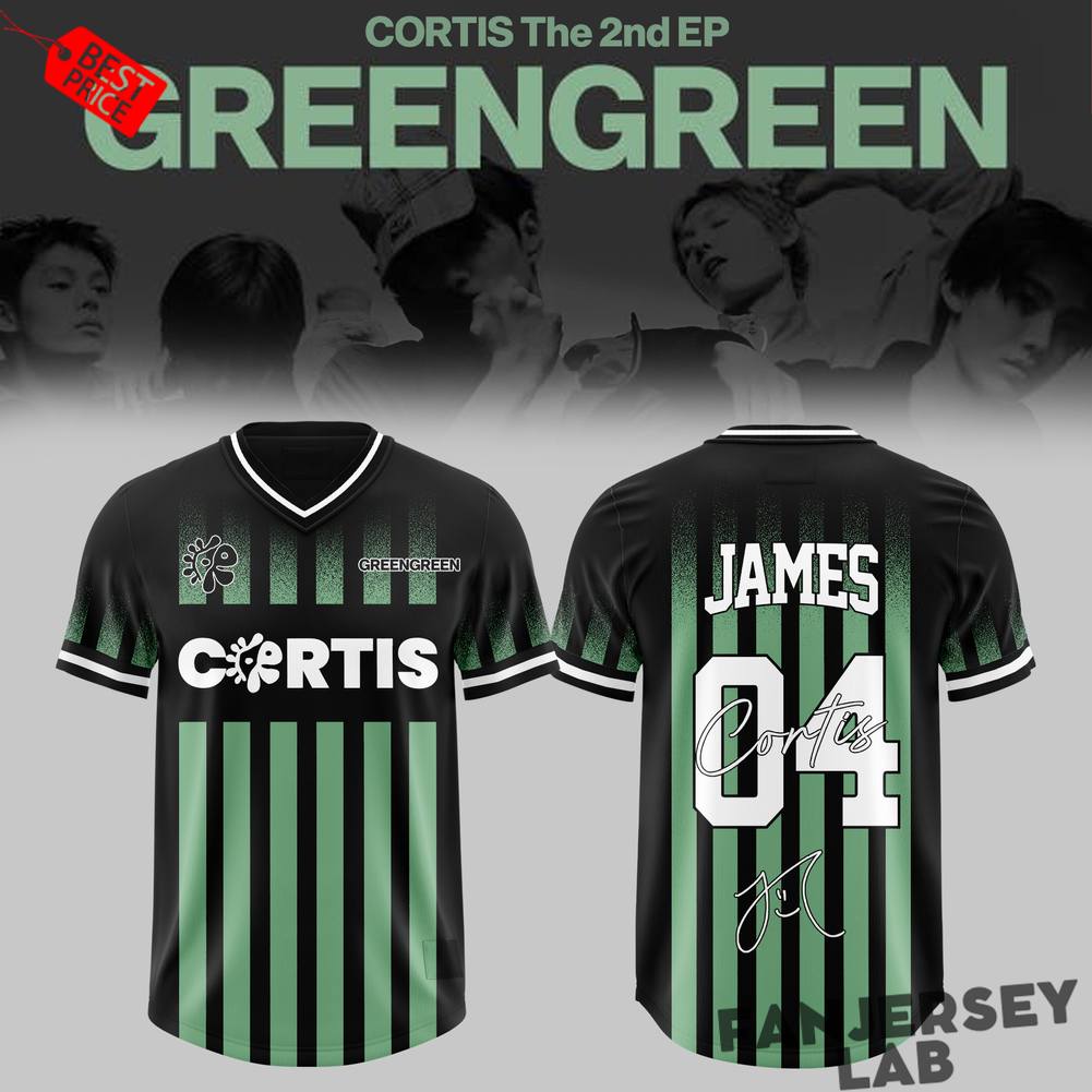 CORTIS The 2nd EP “GREENGREEN” Football Jersey CORTIS The 2nd EP “GREENGREEN” Football Jersey