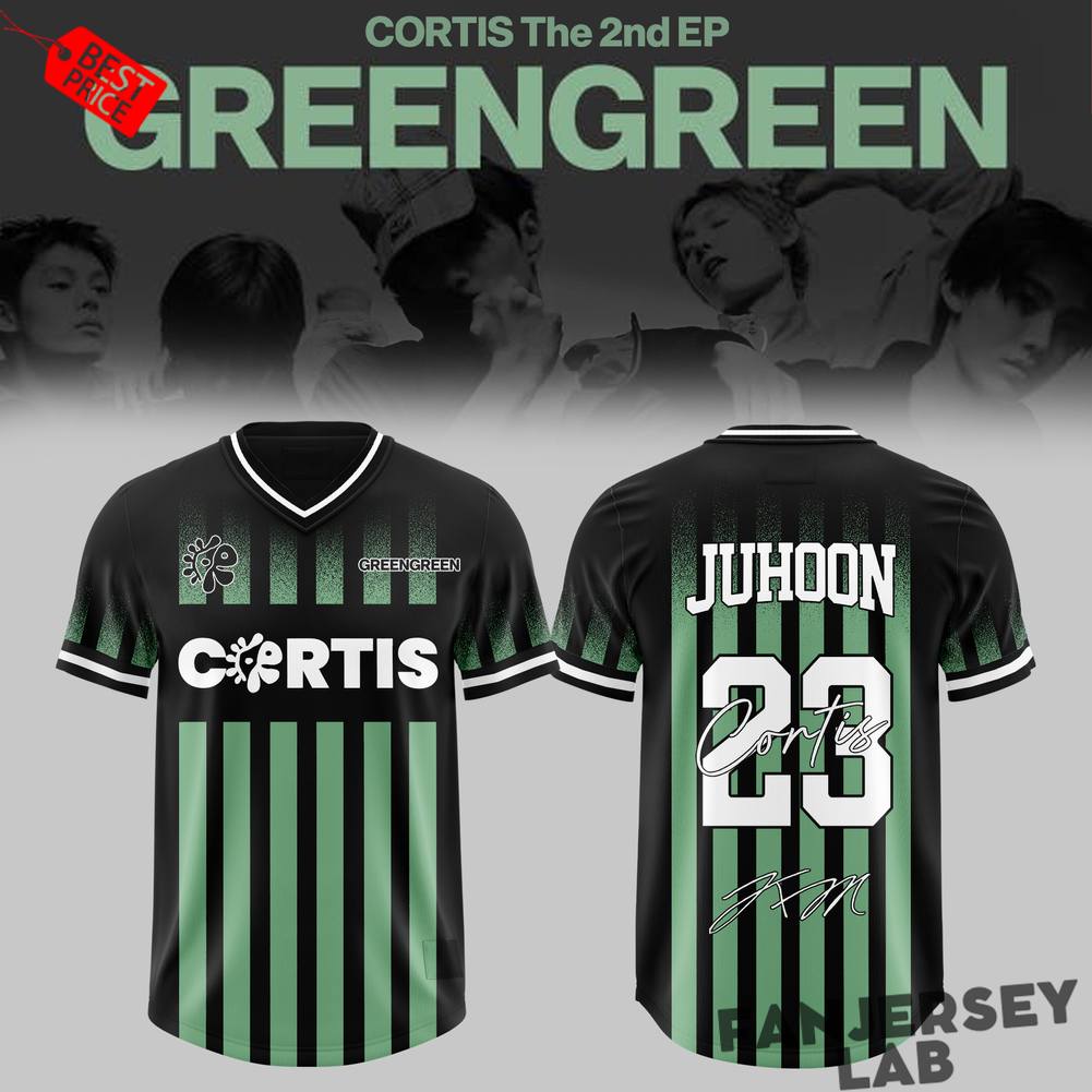 CORTIS The 2nd EP “GREENGREEN” Football Jersey CORTIS The 2nd EP “GREENGREEN” Football Jersey
