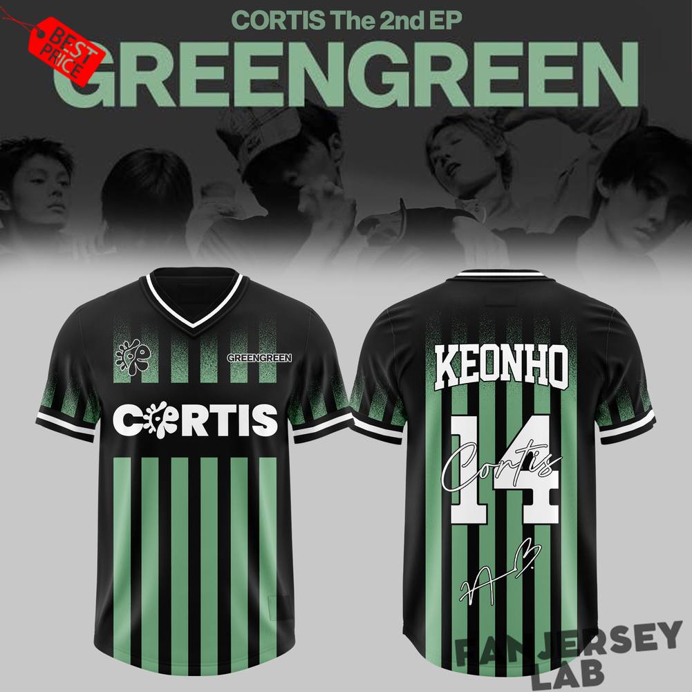 CORTIS The 2nd EP “GREENGREEN” Football Jersey CORTIS The 2nd EP “GREENGREEN” Football Jersey