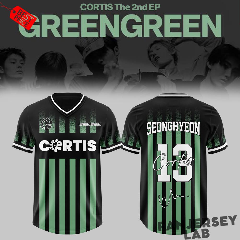 CORTIS The 2nd EP “GREENGREEN” Football Jersey CORTIS The 2nd EP “GREENGREEN” Football Jersey