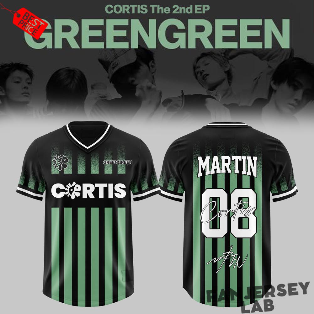 CORTIS The 2nd EP “GREENGREEN” Football Jersey CORTIS The 2nd EP “GREENGREEN” Football Jersey