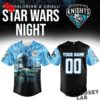 Charlotte Knights x Star Wars Mandalorian & Grogu Custom Baseball Jersey