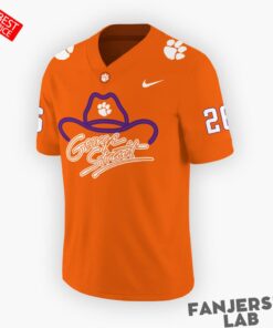 Clemson Tigers x George Strait Memorial Stadium 2026 Tour Football Jersey