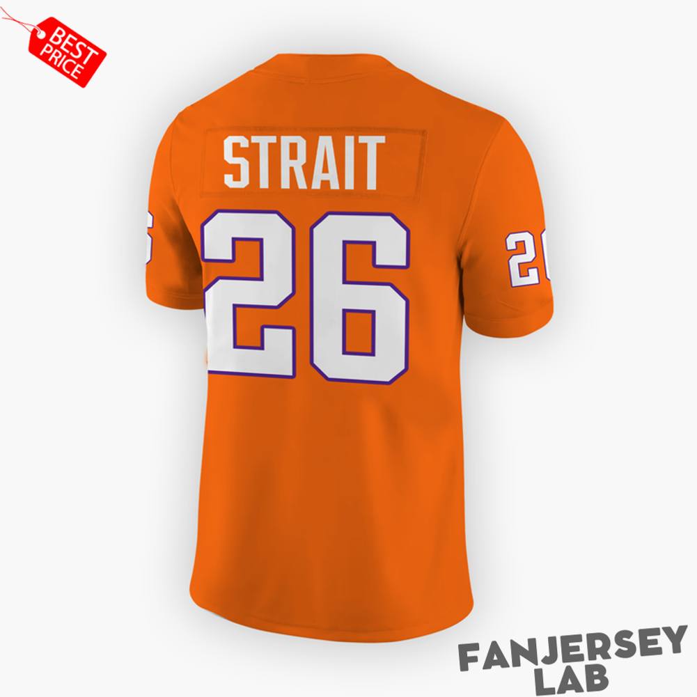 Clemson Tigers x George Strait Memorial Stadium 2026 Tour Football Jersey Clemson Tigers x George Strait Memorial Stadium 2026 Tour Football Jersey