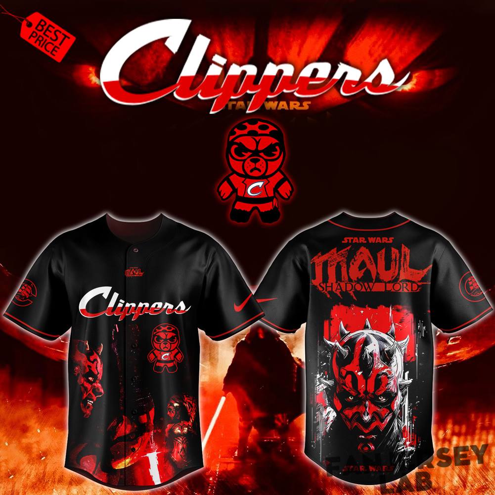 Columbus Clippers x Star Wars Maul Shadow Lord Limited Jersey Columbus Clippers x Star Wars Maul Shadow Lord Limited Jersey