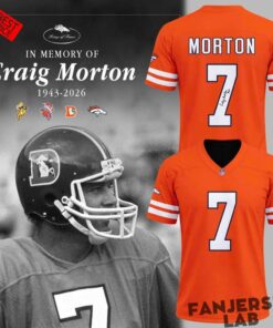 Denver Broncos Craig Morton Tribute Football Jersey