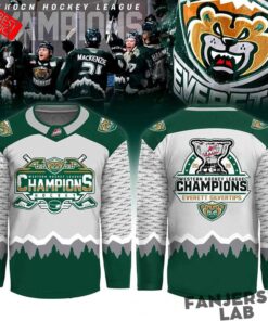 Everett Silvertips Western Hockey League Champions 2026 Hockey Jersey