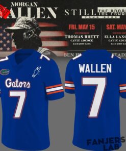 Florida Gators Morgan Wallen Florida Tour 2026 Football Jersey
