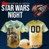 Fresno Grizzlies x Star Wars Night Baby Yoda Custom Baseball Jersey