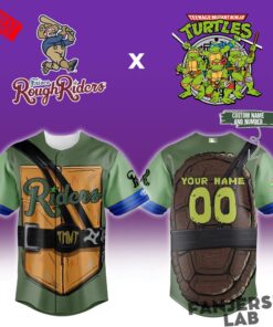 Frisco RoughRiders x Teenage Mutant Ninja Turtles Night 2026 Custom Jersey