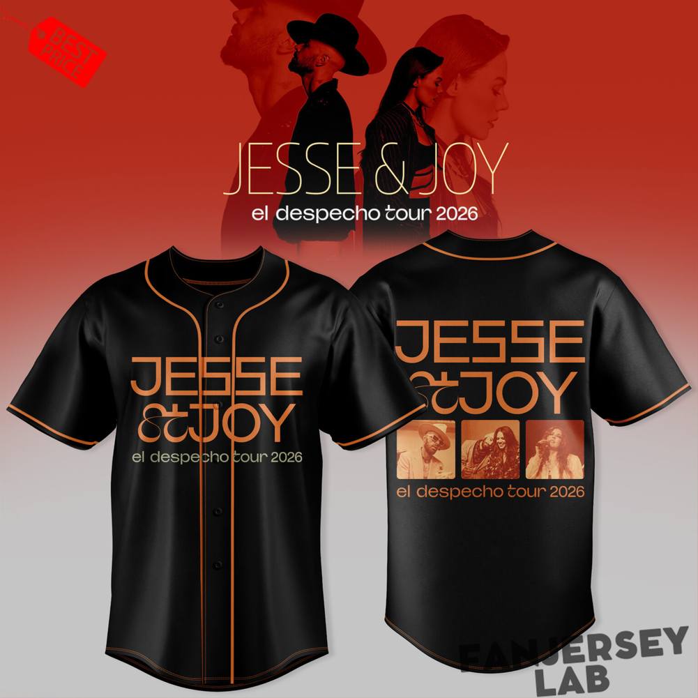 Jesse & Joy “El Despecho Tour 2026” Baseball Jersey Jesse & Joy “El Despecho Tour 2026” Baseball Jersey