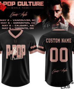 Karan Aujla P-Pop Culture Tour 2026 Football Jersey