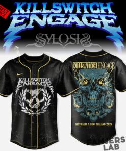 Killswitch Engage Australia and New Zealand Tour 2026 Jersey