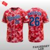 Lehigh Valley IronPigs Celebrate 250th of America Baseball Jersey