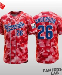 Knoxville Smokies 2026 Camo Baseball Jersey
