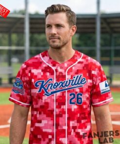 Knoxville Smokies 2026 Camo Baseball Jersey