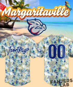 Lehigh Valley IronPigs Margaritaville Night Baseball Jersey