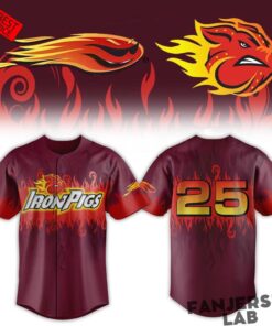 Lehigh Valley IronPigs x Hot Tamales Jersey