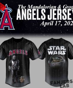 Los Angeles Angels x Star Wars “The Mandalorian & Grogu” 2026 Special Baseball Jersey Los Angeles Angels x Star Wars “The Mandalorian & Grogu” 2026 Special Baseball Jersey