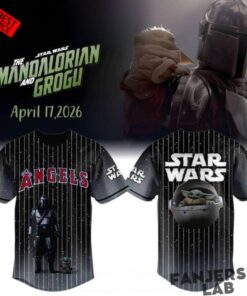 Los Angeles Angels x Star Wars “The Mandalorian & Grogu” 2026 Special Baseball Jersey