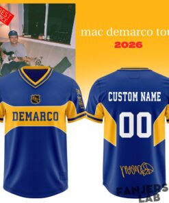 Mac Demarco 2026 World Tour Football Jersey