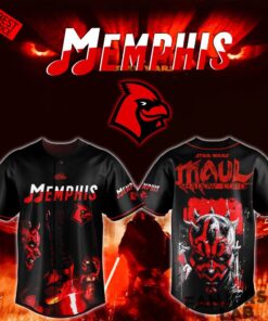 Memphis Redbirds x Star Wars Maul Shadow Lord Special Baseball Jersey