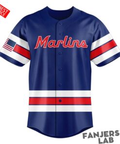 Miami Marlins 250th USA Celebration Baseball Jersey
