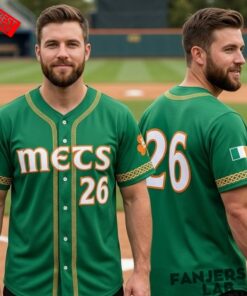 New York Mets Irish Heritage Night 2026 Baseball Jersey