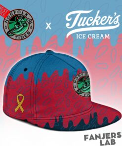 Norfolk Tides x CHKD Tucker’s Ice Cream Baseball Jersey