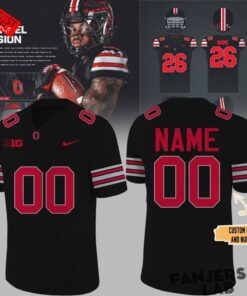 Ohio State Buckeyes Back in Black 2026 Football Jersey