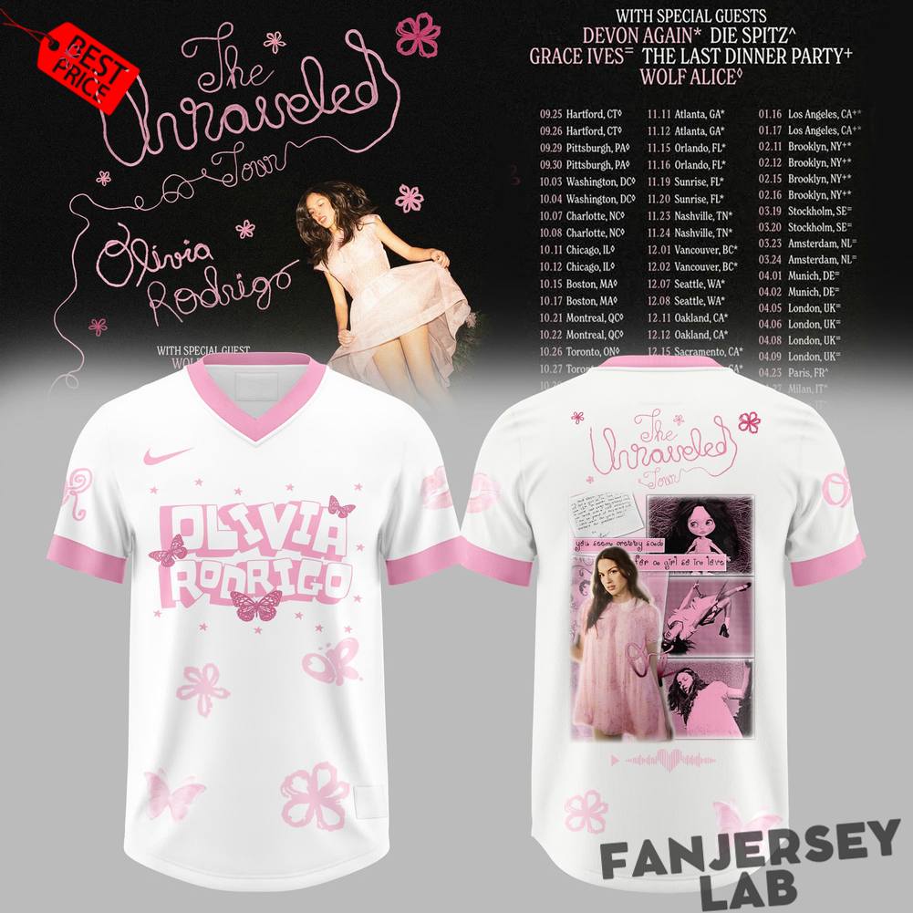 Olivia Rodrigo “You Seem Pretty Sad For A Girl So In Love” Football Jersey Olivia Rodrigo “You Seem Pretty Sad For A Girl So In Love” Football Jersey