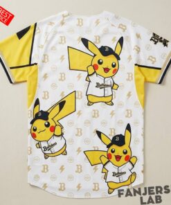 Orix Buffaloes x Pokemon Pikachu Baseball Jersey